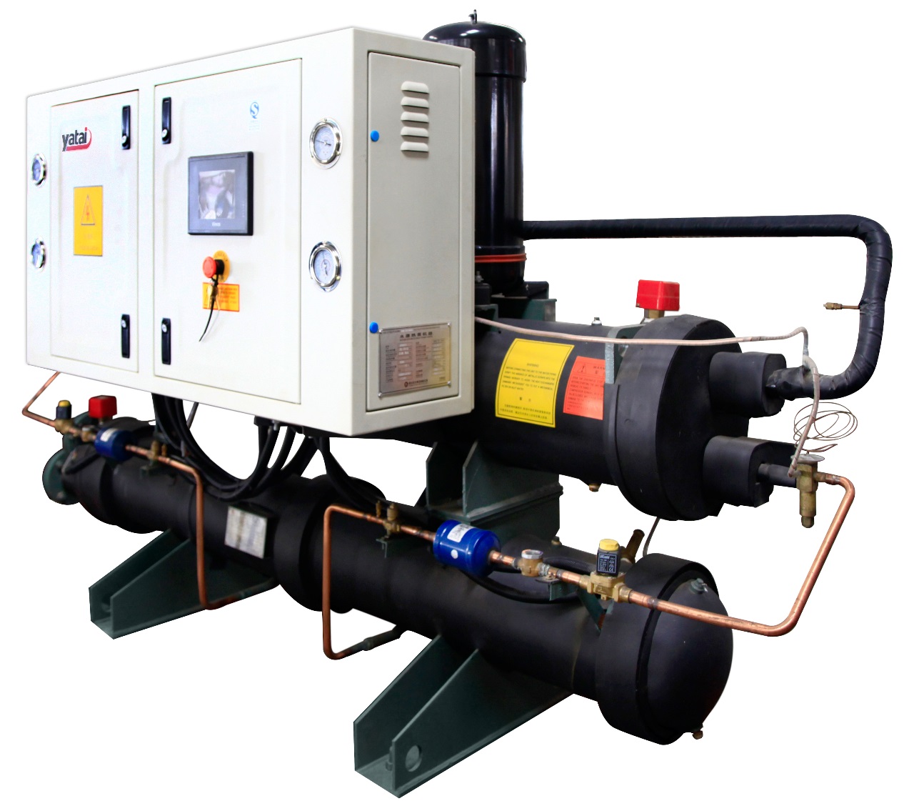 结构紧凑 稳定高效丨亚太涡旋式水冷冷水机组