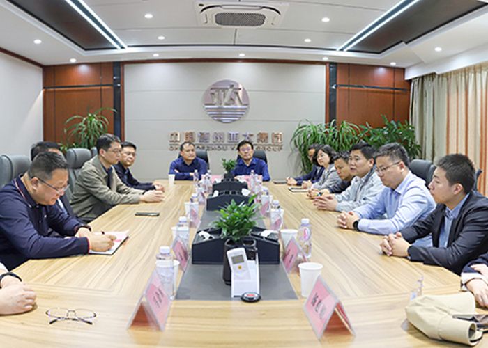 山东省住建厅领导率团莅临亚太集团调研