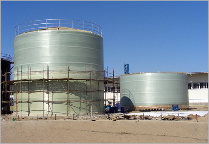  现场缠绕大型贮罐